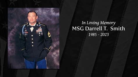 MSG Darrell T Smith Tribute Video