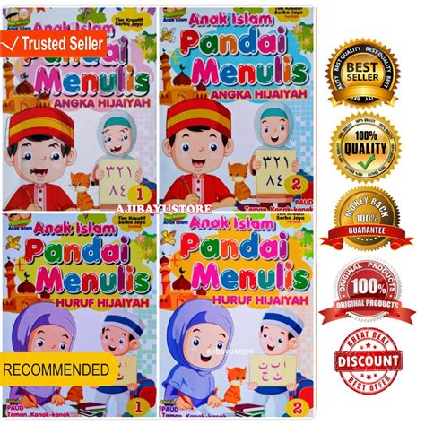 Jual Buku Anak Islam Pandai Menulis Huruf Hijaiyah Anak Islam Pandai