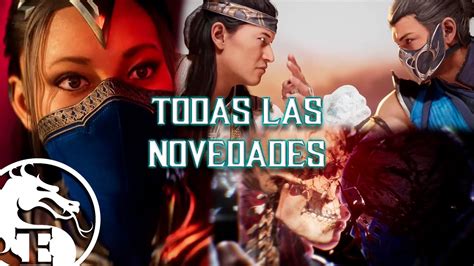 Todas Las Novedades De Mortal Kombat 1 Kameos Historia Modos