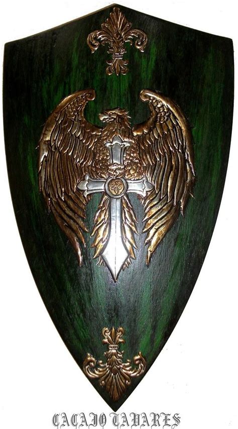 Eagle Medieval Shield By Cacaiotavares On Deviantart Heroic Fantasy