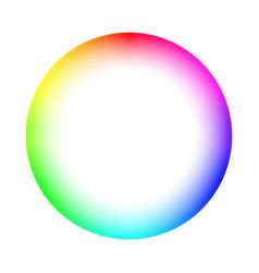 Color wheel palette rgb ryb cymk system Royalty Free Vector