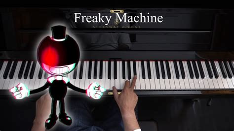 Freaky Machine Easy Piano Tutorial Fnf Indie Cross Youtube