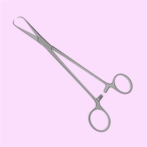 Adair Tenaculum Forceps Orange Instruments Trading Gmbh