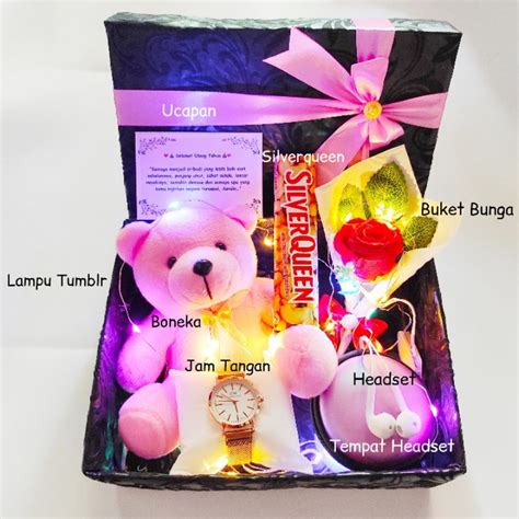 Kado Ulang Tahun Cewek Hadiah Pacar Anniversary Lazada Indonesia