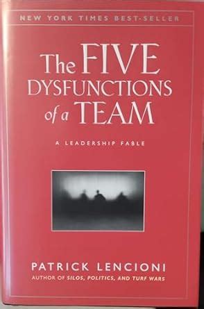 livro the five dysfunctions of a team patrick lencioni 2002: ...