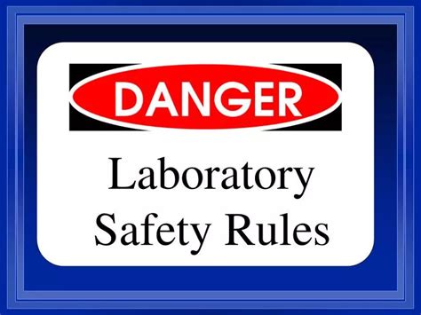 Ppt Laboratory Safety Rules Powerpoint Presentation Free Download Id 1814466