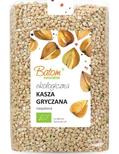 Kasza Gryczana Niepalona 1kg BATOM BIO