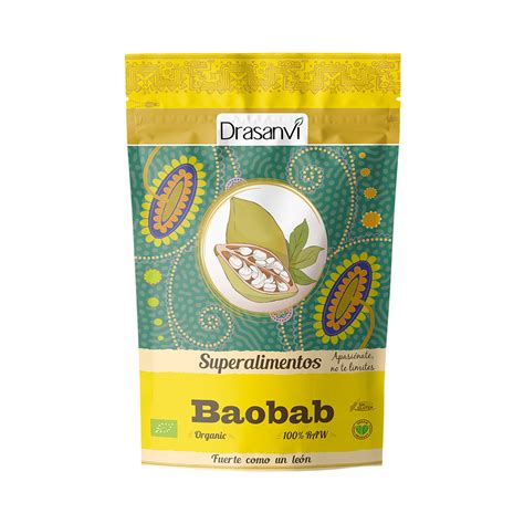 Baobab Bio 125 G Doypack Superalimentos Drasanvi Drasanvi Costa Rica