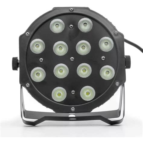 Refletor Led Par Slim Rgbw Leds Cree De W Quadriled