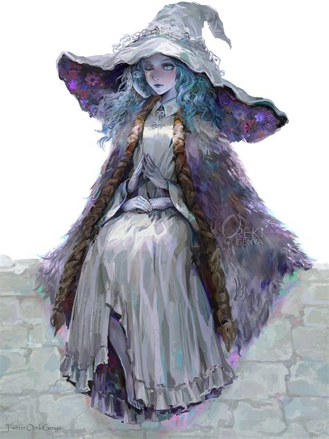 Safebooru 1girl Blue Eyes Blue Hair Blue Skin Cape Cloak Closed Mouth Colored Skin Cracked