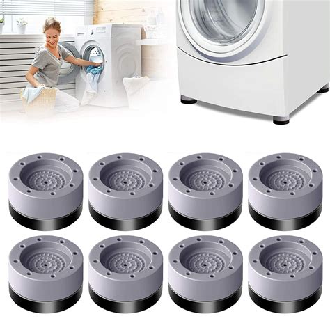 Washer and Dryer Anti-vibration Pads,Shock and Noise Cancelling Washing