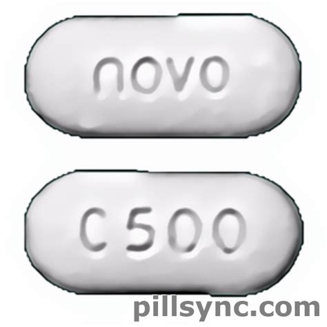 Oval White Novo C500 Canada Acetaminophen 500 Mg Pill Images