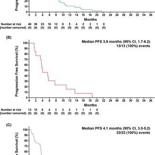 A KaplanMeier Estimates Of Pooled Progressionfree Survival PFS