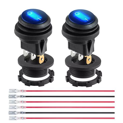 Lighted Toggle Switches 12 Volt Shelly Lighting