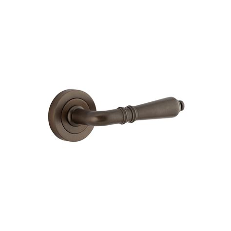 Iver Sarlat Door Lever Handle On Round Rose ArchiPro AU