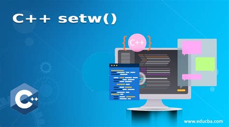 C++ setw() | How setw() Method Work in C++? (Examples)