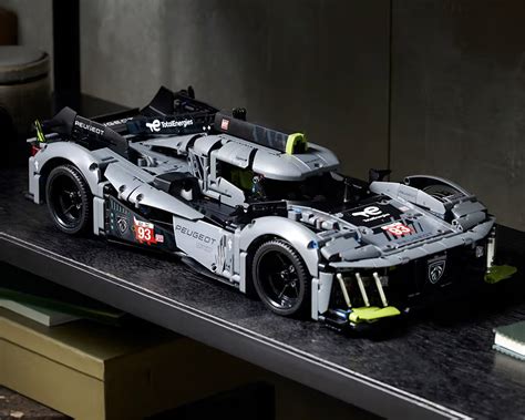 LEGO Technic Introduces The PEUGEOT 9X8 24H Le Mans Hybrid Hypercar WERD