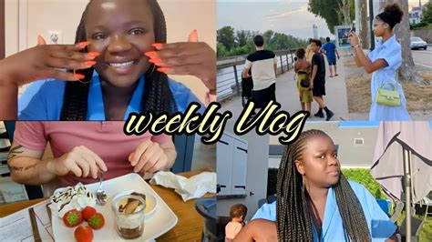 Weekly Vlog Je Fait Mes Ongles Toute Seule Restaurant Avec Toute La