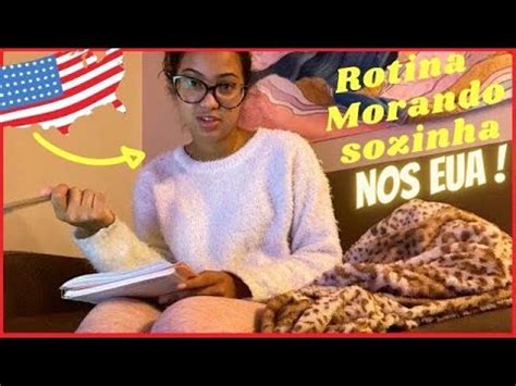 Rotina Morando Sozinha Nos Estados Unidos Youtube