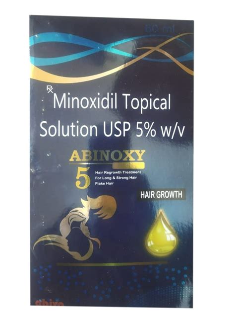 Minoxidil Finasteride Topical Solution Packaging Size 60ml At Rs 630