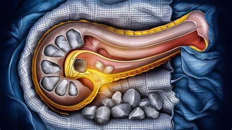 Premium Photo The Cut Stones In The Gallbladder Lie On The Gauze