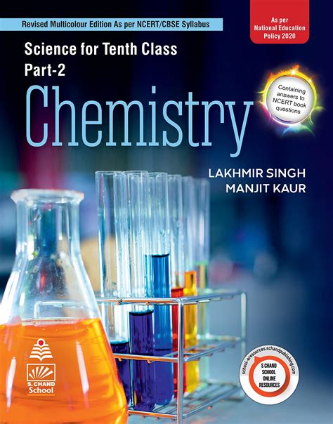 Science For Tenth Class Part 2 Chemistry By Manjit Kaur Lakhmir Singh Goodreads