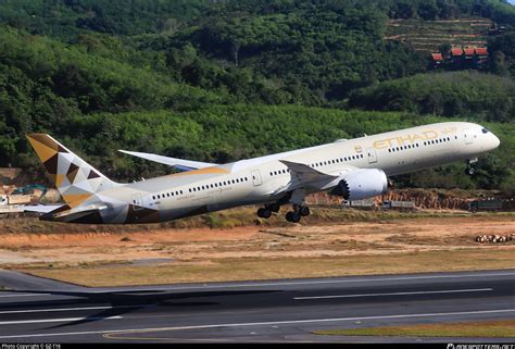 A6 BMG Etihad Airways Boeing 787 10 Dreamliner Photo By GZ T16 ID