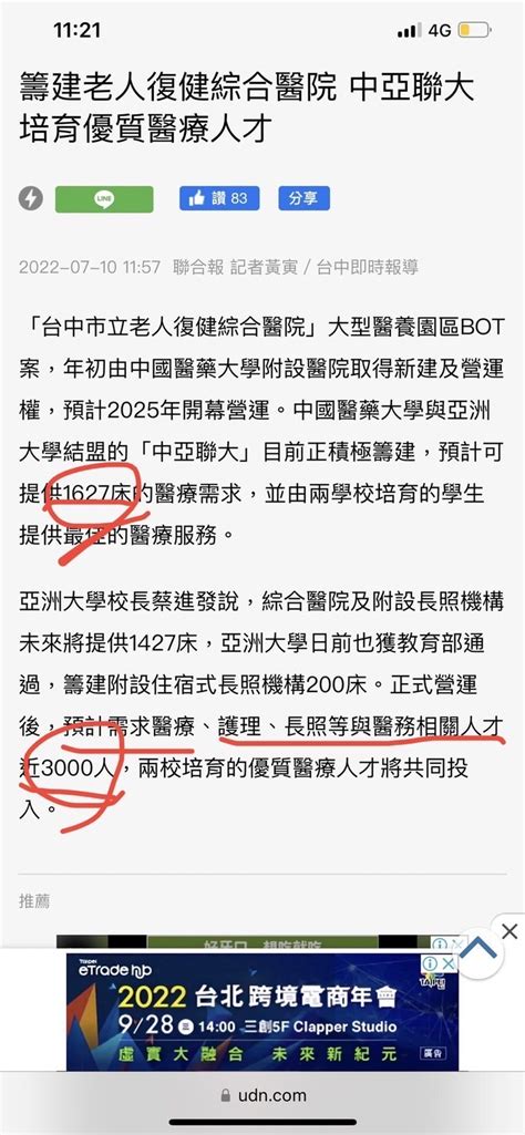 好像動工了 台中老人復健綜合醫院 中國附醫80億擊敗高醫得bot經營權 第2頁 Mobile01