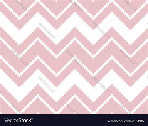 Pink chevron seamless pattern background Vector Image