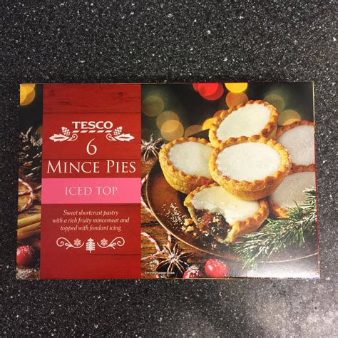 Mince Pie Reviews: Tesco Iced Top Mince Pies