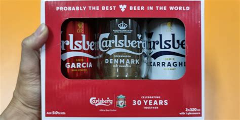 Carlsberg Liverpool Limited Edition Garcia Carragher Food Drinks