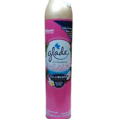 سعر ومواصفات Glade سبراي معطر للجو بالزهرة الاستوائية من جليد 300 مل