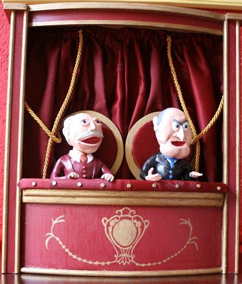 Statler and Waldorf at their balcony Sculpture by Tamara Zwarthoed - Pixels