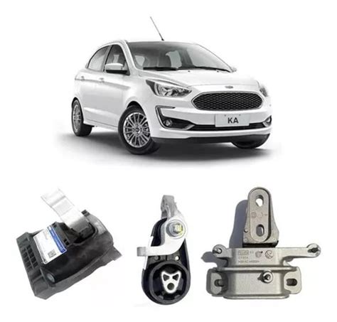 Kit Coxim Motor E Cambio Ka V Automatico Ford