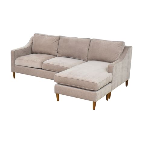 West Elm Paidge Sofa Sectional Baci Living Room