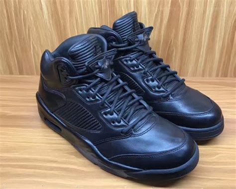 Air Jordan 5 Premium Triple Black Release Date Sneaker Bar Detroit