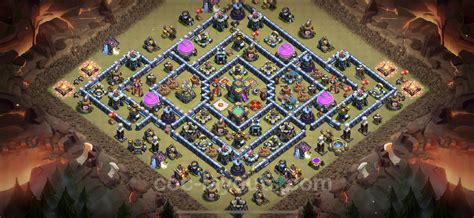 Best Anti 3 Stars War Base Th14 With Link Anti Everything Town Hall