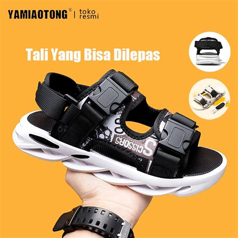 Jual Yamiaotong Sandal Pria Original Tali Yang Bisa Dilepas Sendal