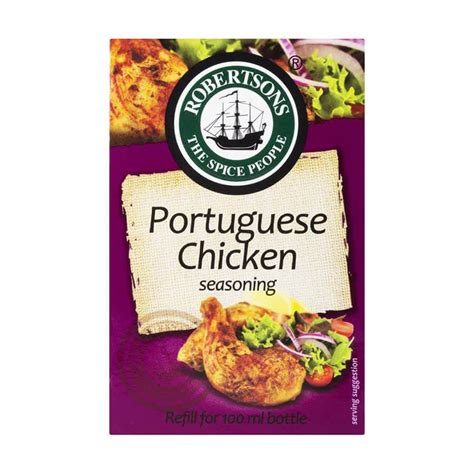 Robertsons Spice Refill Portuguese Chicken 75g The Highway Heritage Stop