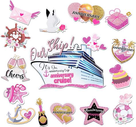 Amazon Lounsweer 24 Pcs Cruise Door Decorations Funny Cruise Door