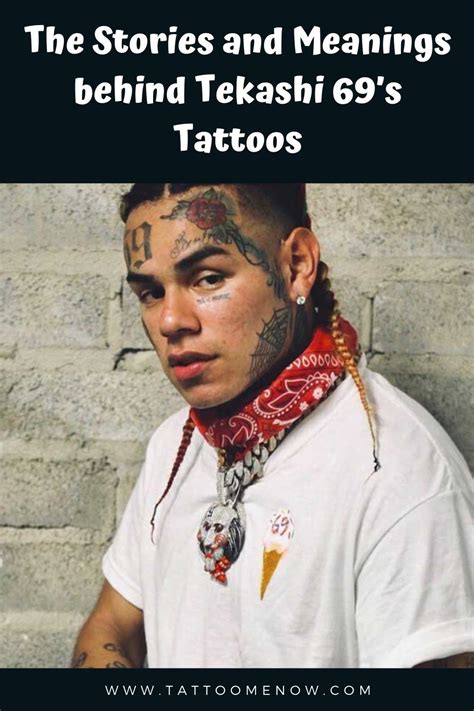 The Stories and Meanings behind Tekashi 69’s Tattoos | Celebrity ...