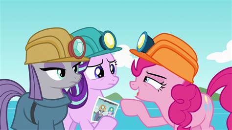 Safe Screencap Maud Pie Pinkie Pie Starlight Glimmer