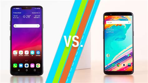 Lg G Thinq Vs Oneplus T Zoll Smartphones Im Vergleich Netzwelt