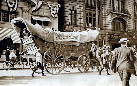 Dupont Gunpowder Wagon On West 10th Street For The Perry Centennial