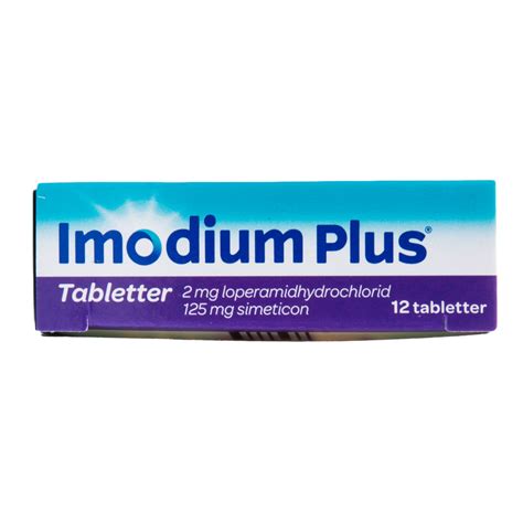 Køb Imodium Plus 2 mg 12 Tabl Mecindo