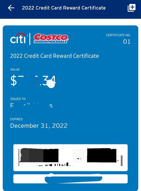 First Time Redeeming My Costco City Rewards From The App Instead Of