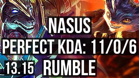 Nasus Vs Rumble Top M Mastery Legendary Games