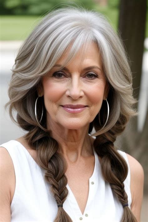 29 Long Hairstyles For Older Women Over 50 Hairstylester