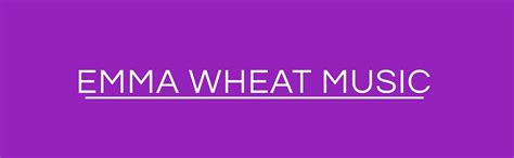 All Products Emma Wheat Music