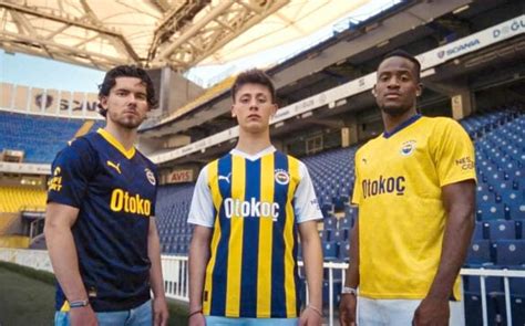 Novas camisas do Fenerbahçe 2023 2024 PUMA MDF